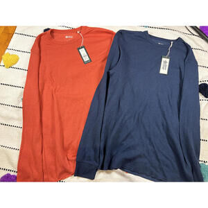Alpine Design Men's Long Sleeve‎ Crewneck T-Shirts Size Small (2)